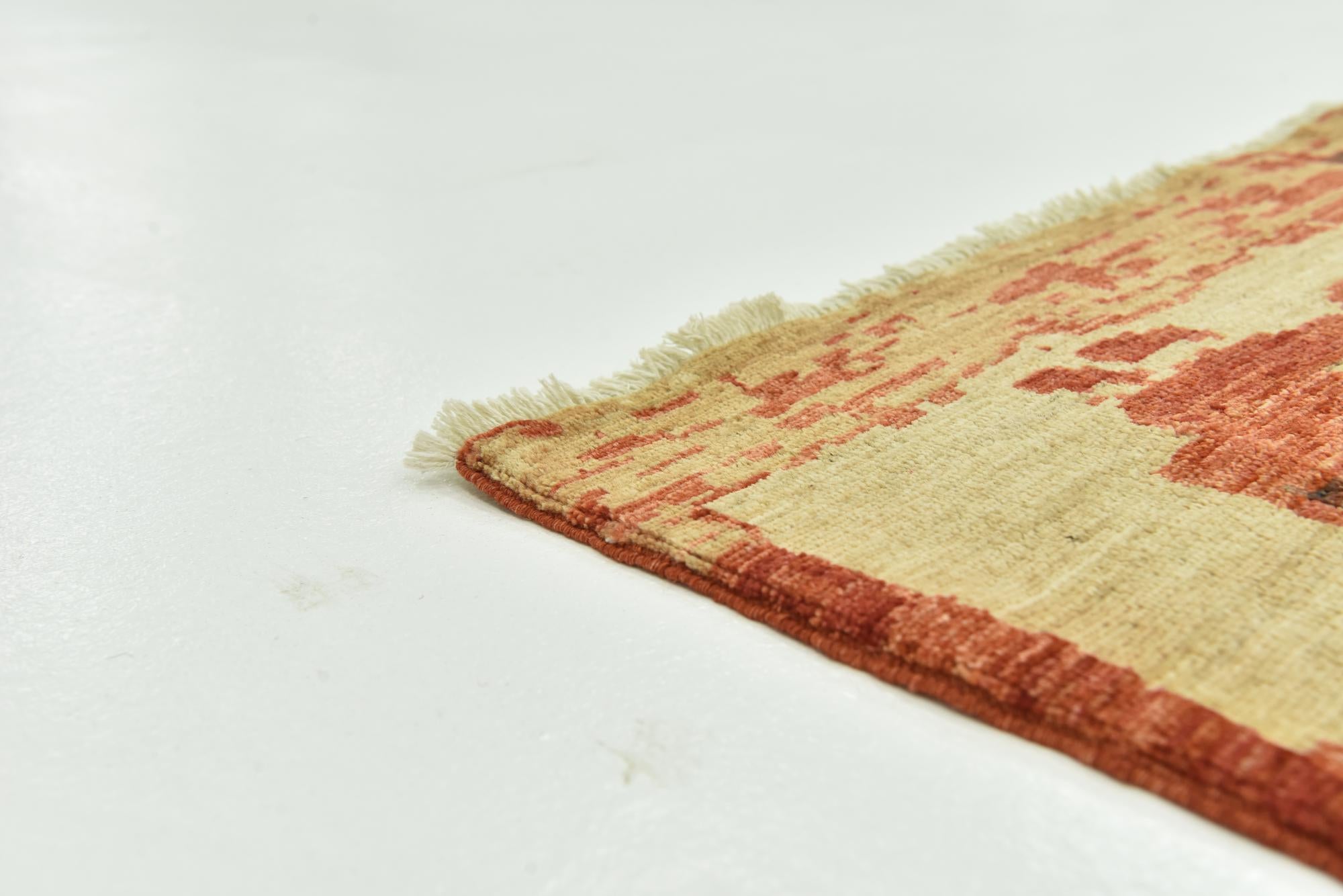 9' x 11' 3 Hand Knotted Darya Rug