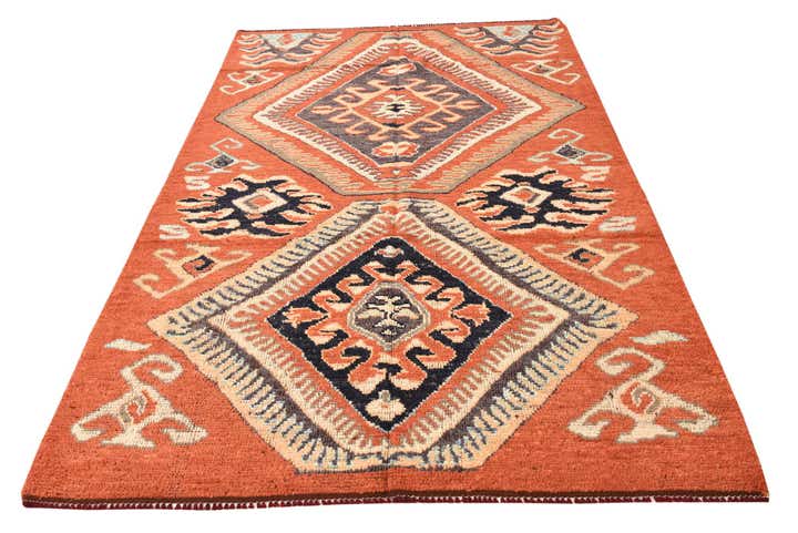 5' 6 x 8' 4 Hand Knotted Darya Wool Rug