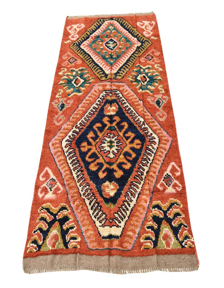 Detail image of 3' 9 x 6' 5 Hand Knotted Darya Wool Rug