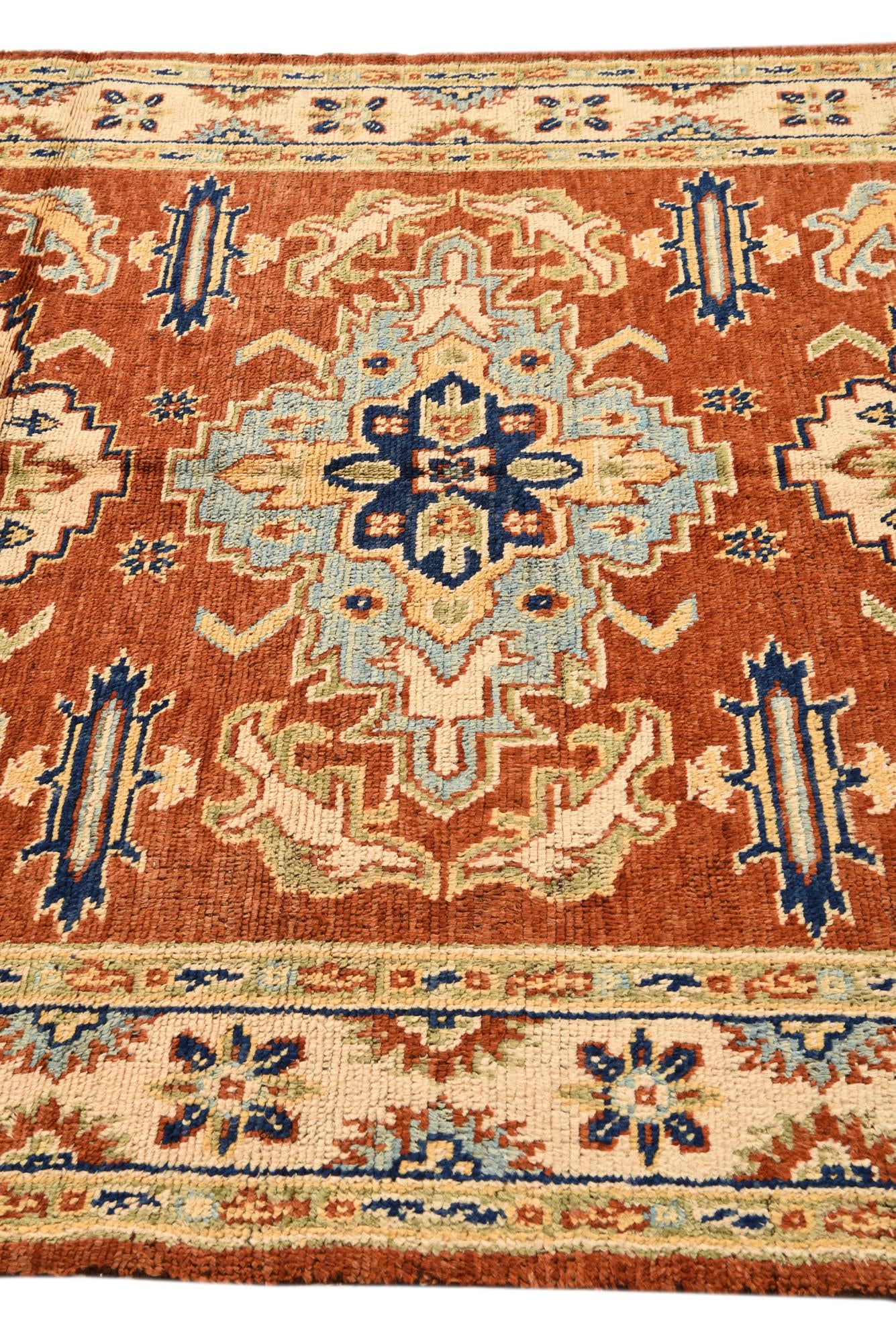 5' 8 x 7' 10 Hand Knotted Darya Wool Rug