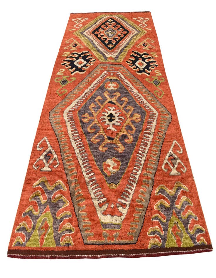 Detail image of 6' 8 x 10' 6  Hand Knotted Darya Wool Rug