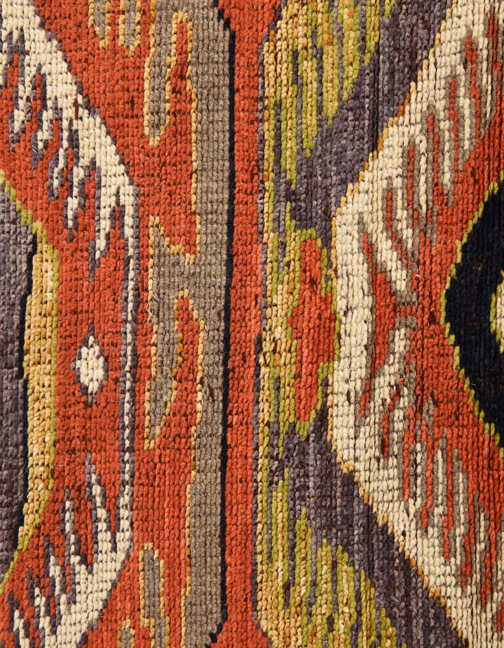 Detail image of 6' 8 x 10' 6  Hand Knotted Darya Wool Rug