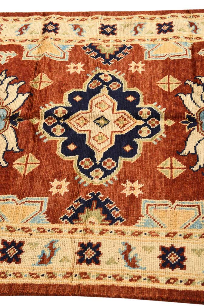 4' 2 x 6' Hand Knotted Darya Wool Rug