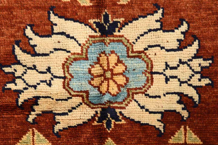 4' 2 x 6' Hand Knotted Darya Wool Rug