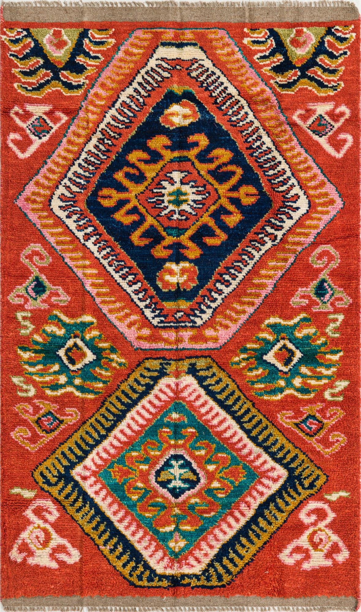 3' 9 x 6' 5 Hand Knotted Darya Wool Rug