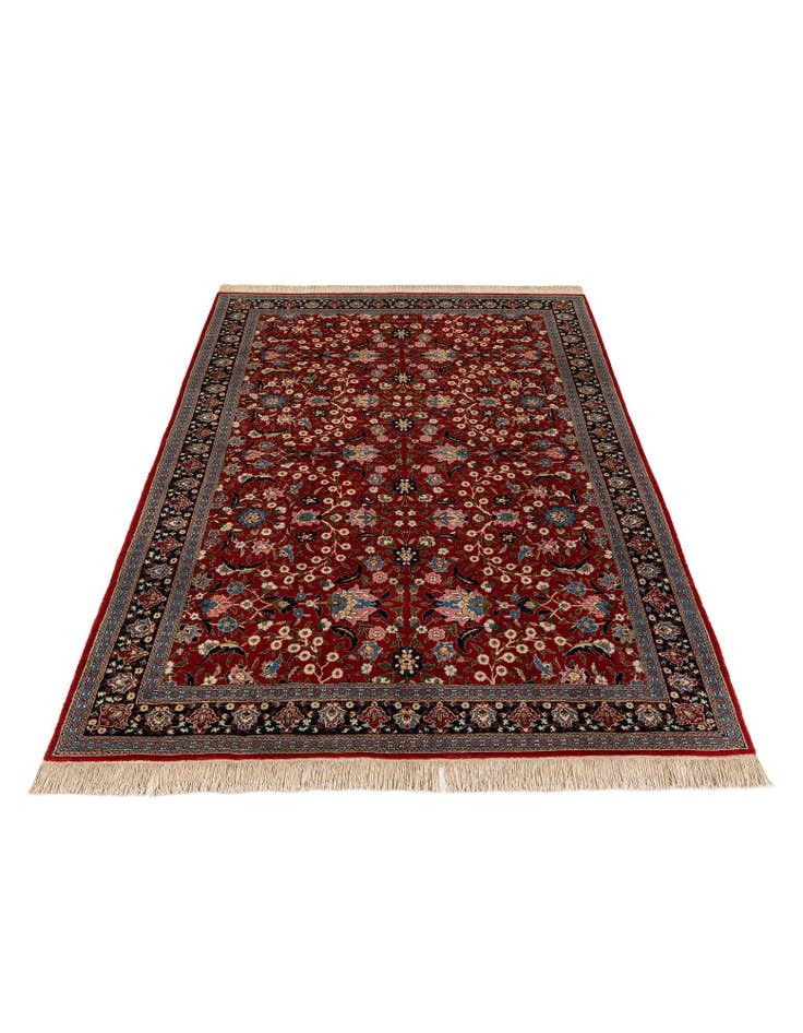 Detail image of 6' 2 x 9' 1  Hand Knotted Farahan Oriental Wool Rug