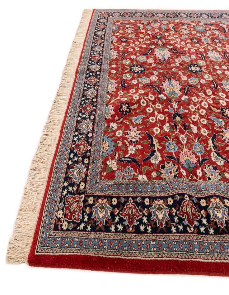 Detail image of 6' 2 x 9' 1 Hand Knotted Farahan Oriental Wool Rug