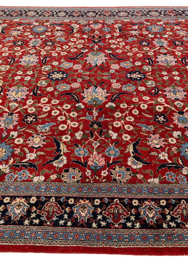 6' 2 x 9' 1 Hand Knotted Farahan Oriental Wool Rug
