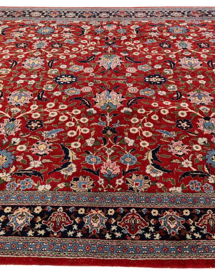 Detail image of 6' 2 x 9' 1 Hand Knotted Farahan Oriental Wool Rug