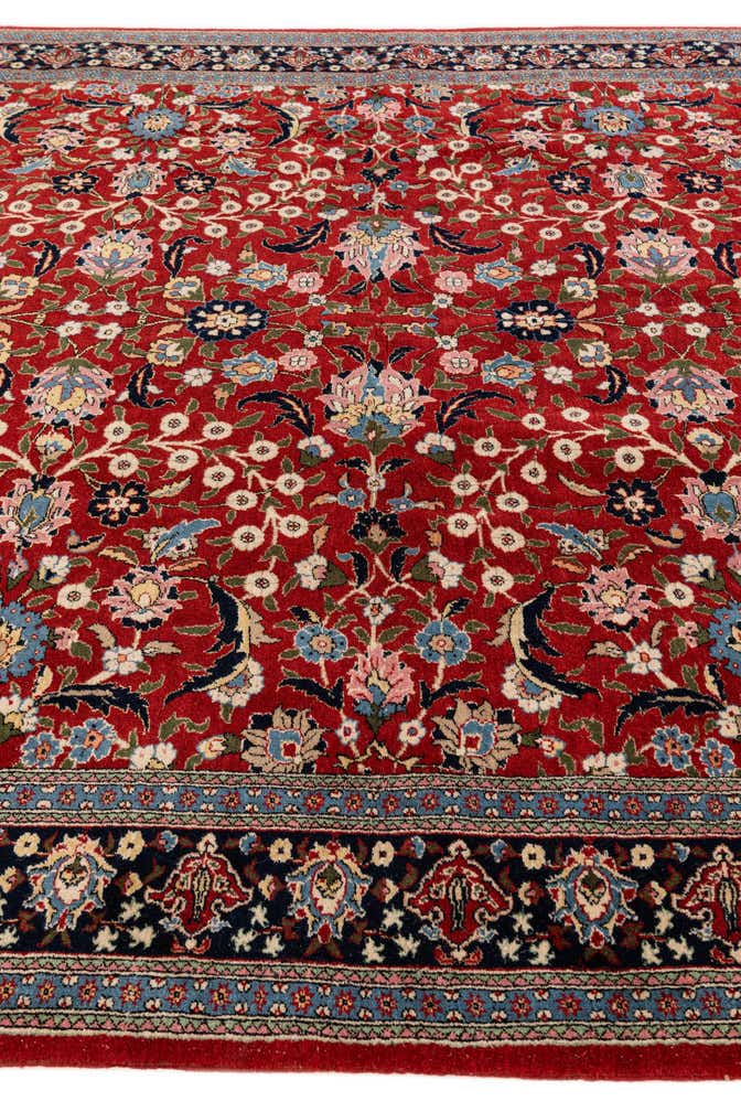 6' 2 x 9' 1 Hand Knotted Farahan Oriental Wool Rug