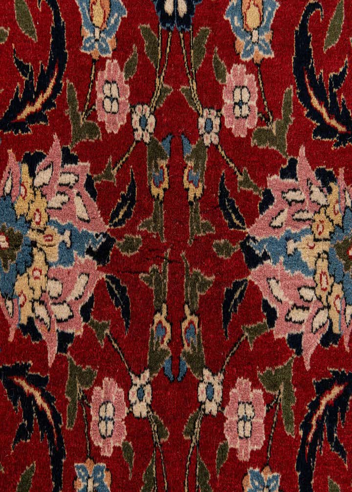 6' 2 x 9' 1 Hand Knotted Farahan Oriental Wool Rug