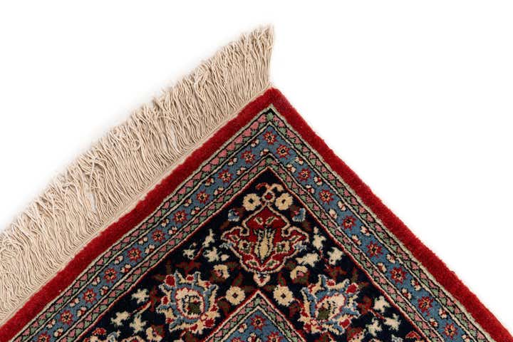 6' 2 x 9' 1 Hand Knotted Farahan Oriental Wool Rug