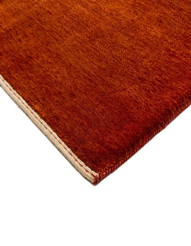 Detail image of 4' 10 x 6' 9  Hand Knotted Gabbeh Wool Rug