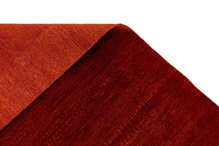 Detail image of 4' 10 x 6' 9 Hand Knotted Gabbeh Wool Rug