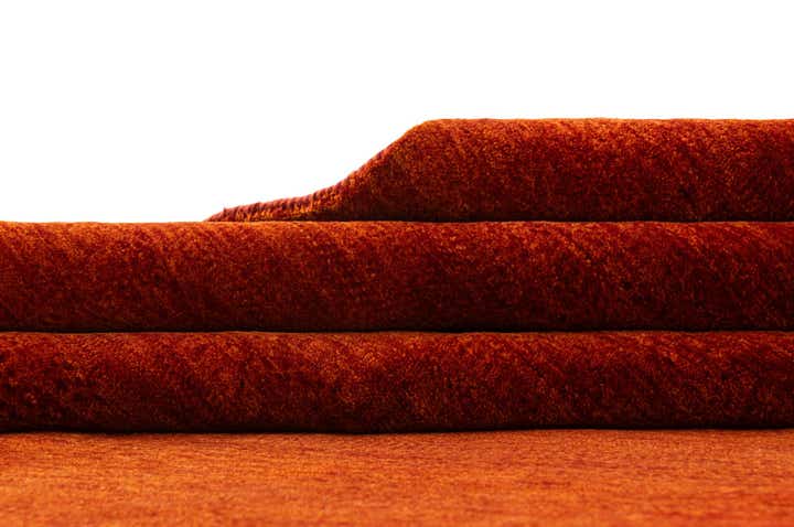 4' 10 x 6' 9 Hand Knotted Gabbeh Wool Rug