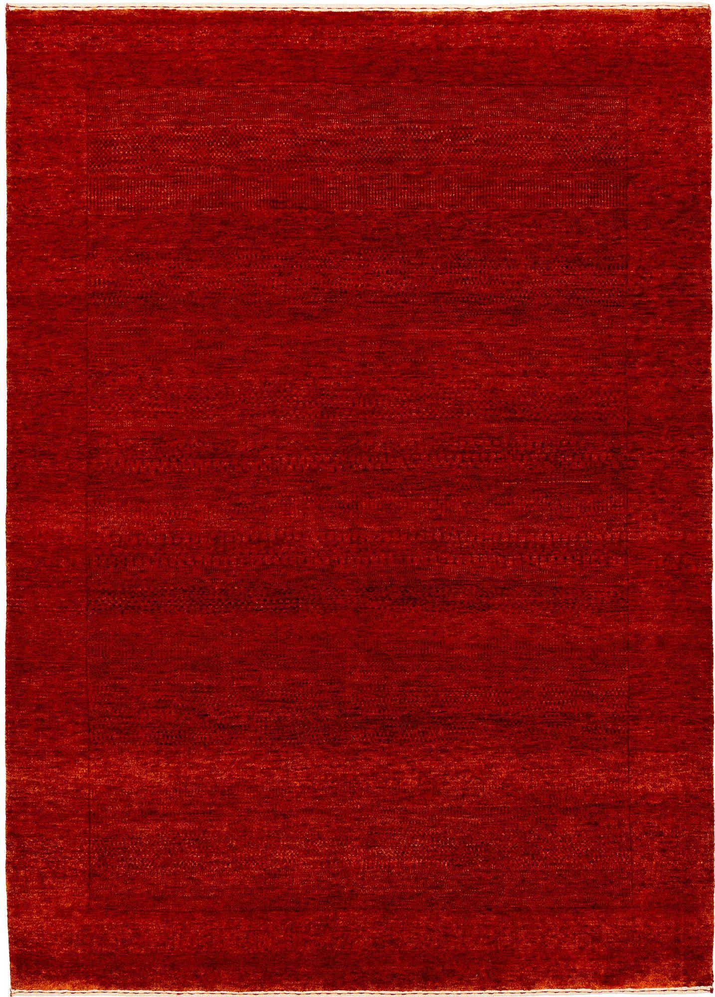4' 10 x 6' 9 Hand Knotted Gabbeh Wool Rug