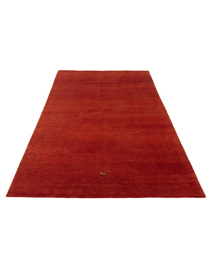 Detail image of 5' 7 x 7' 9 Hand Knotted Gabbeh Wool Rug