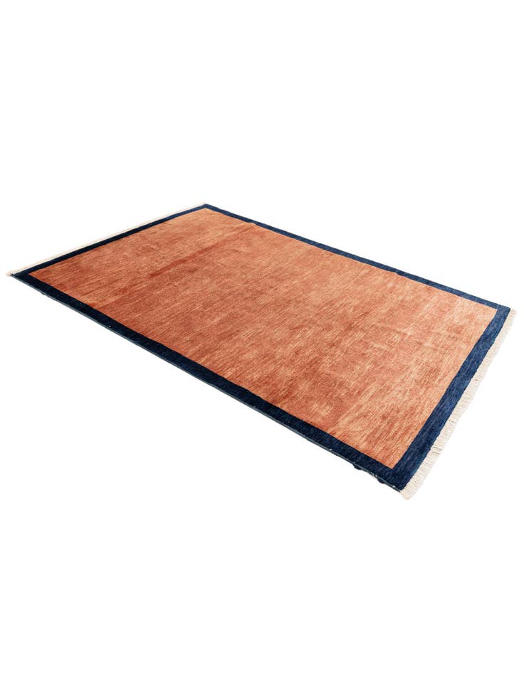 Detail image of 4' 3 x 6'  Hand Knotted Gabbeh Wool Rug