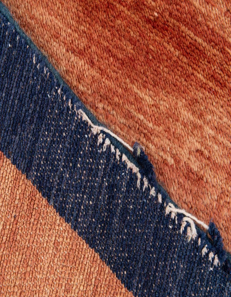 Detail image of 4' 3 x 6'  Hand Knotted Gabbeh Wool Rug