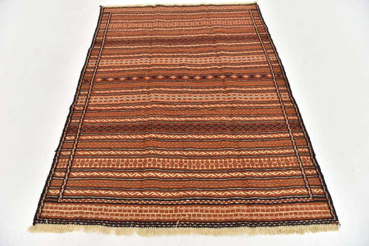 145cm x 200cm Handgeknüpft Ghoochan Persisch Wolle Teppich