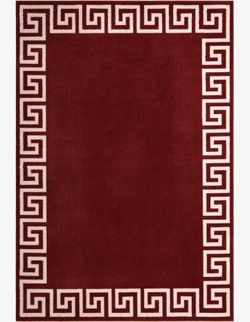 Terracotta Hera Rug