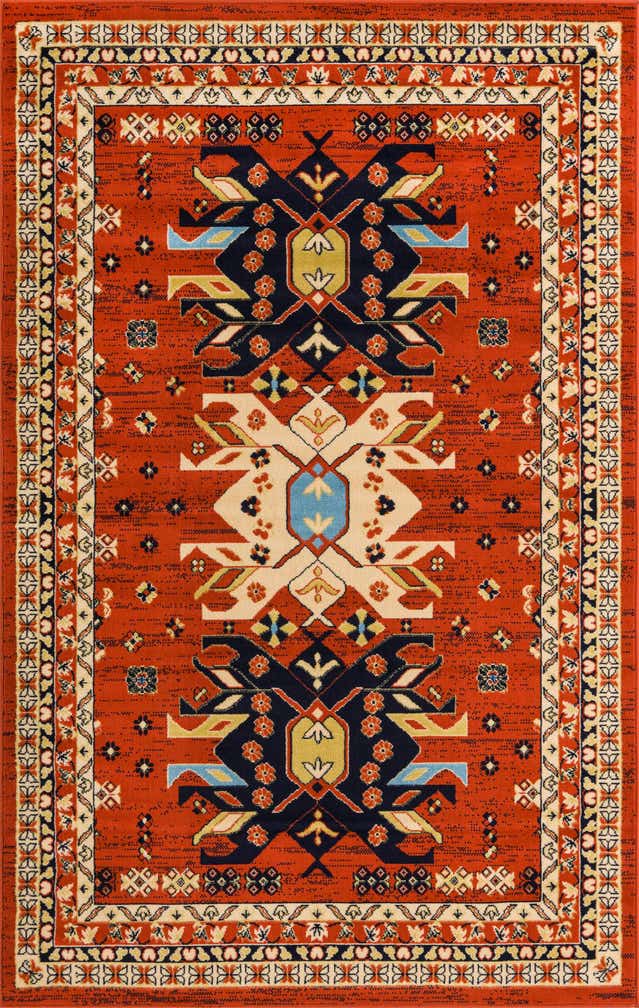 5' 3 x 8' Heris Rug