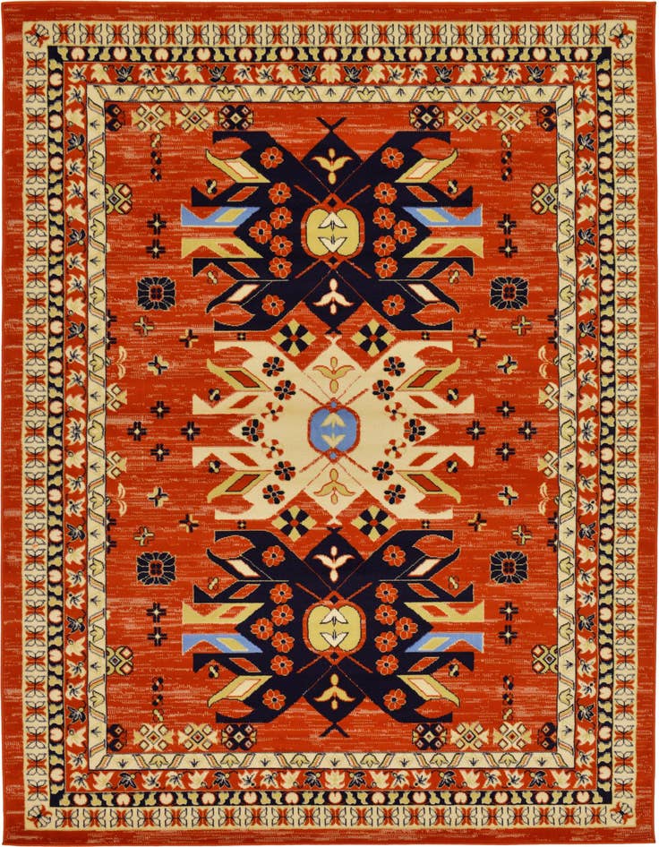Detail image of 7' x 10' Heris Rug