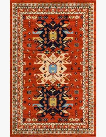 5' 3 x 8' Heris Rug