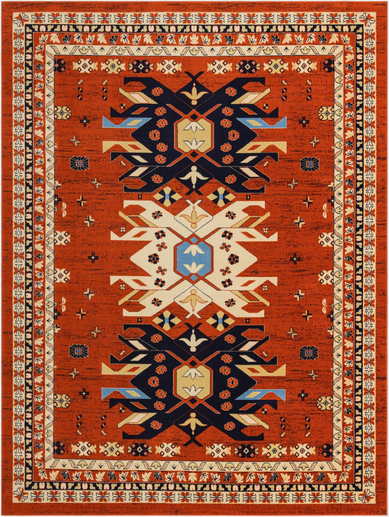 10' x 13' Heris Rug