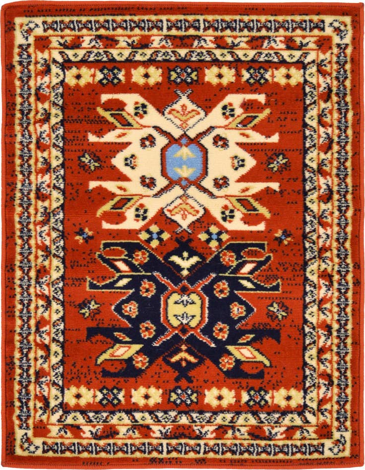 Detail image of 2' x 3' Heriz Design Rug