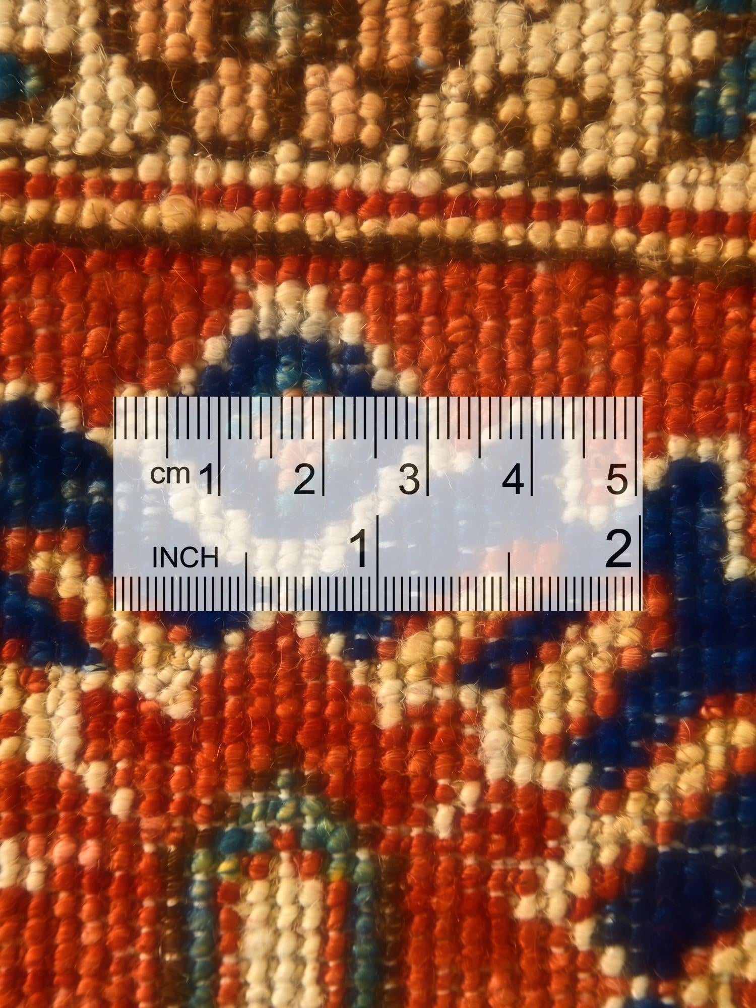 5' 9 x 7' 11 Hand Knotted Heriz Rug