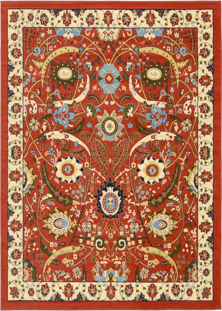 7' 10 x 10' Isfahan Design Rug