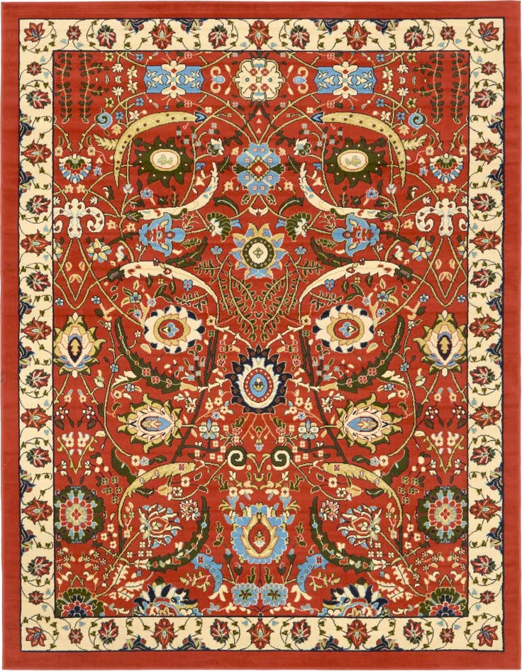 Detail image of 7' x 10' Isfahan Design Rug