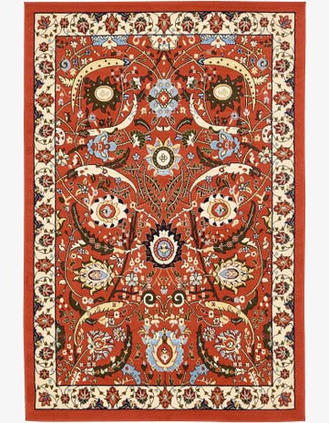 6' x 9' Isfahan Design Rug