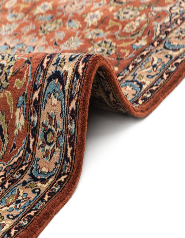 Detail image of 4' x 6' 1 Hand Knotted Isfahan Oriental Wool Rug