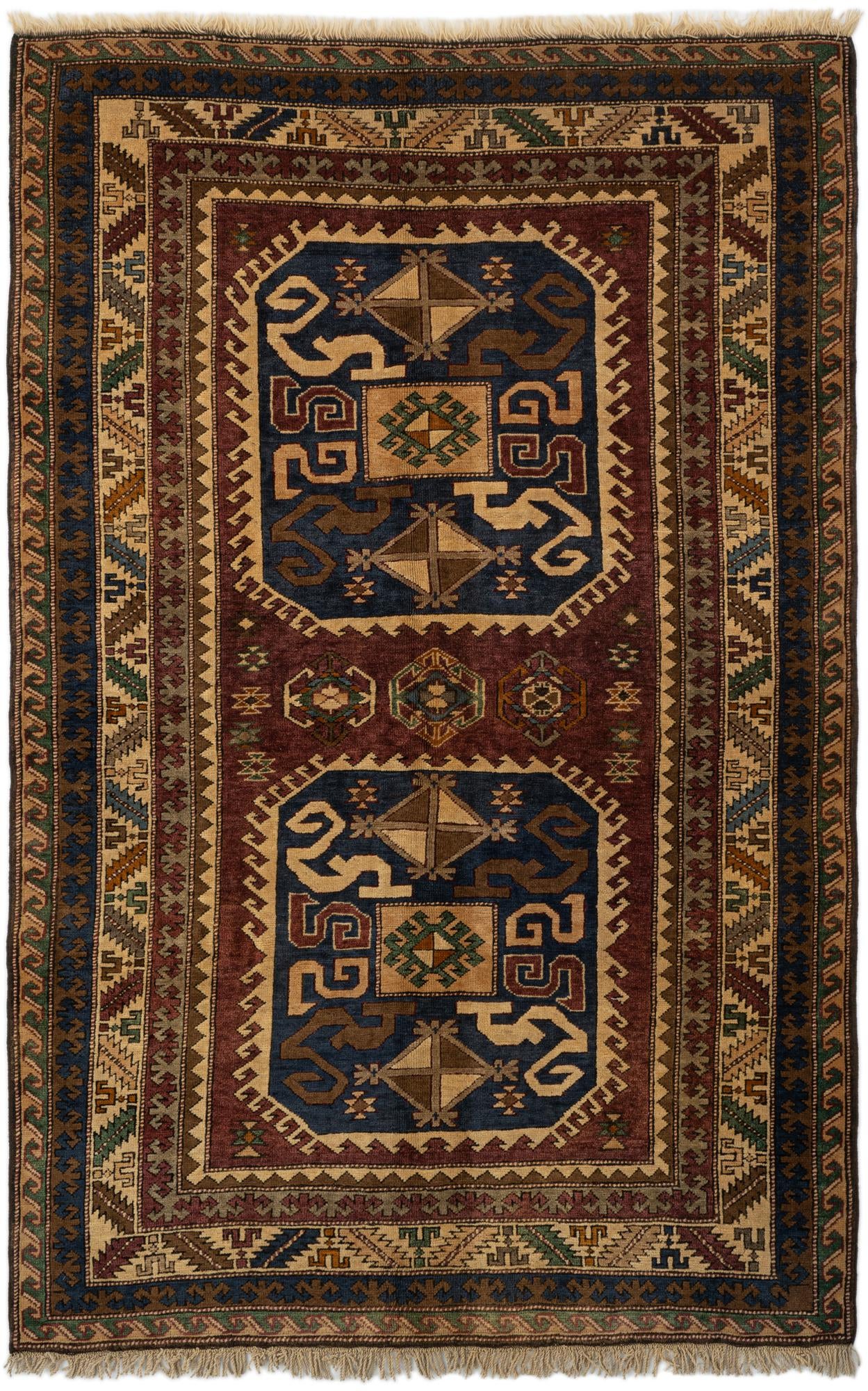 4' 7 x 7' 4 Kars Wool Rug