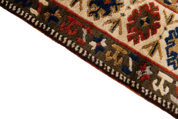 3' 6 x 5' 2 Hand Knotted Kars Wool Rug