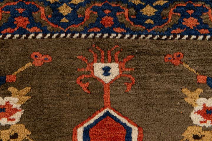 3' 6 x 5' 2 Hand Knotted Kars Wool Rug