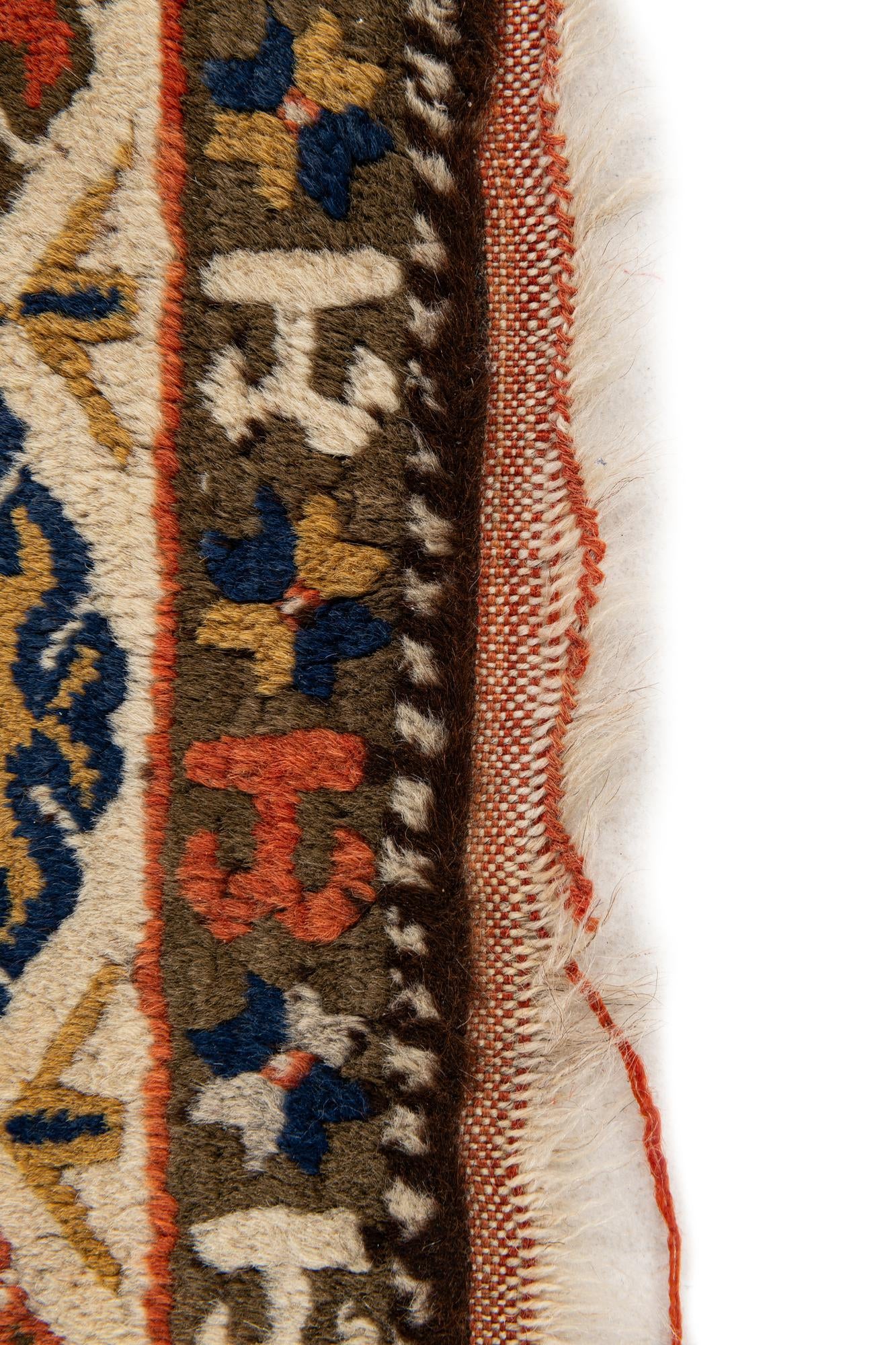 3' 6 x 5' 2 Hand Knotted Kars Wool Rug