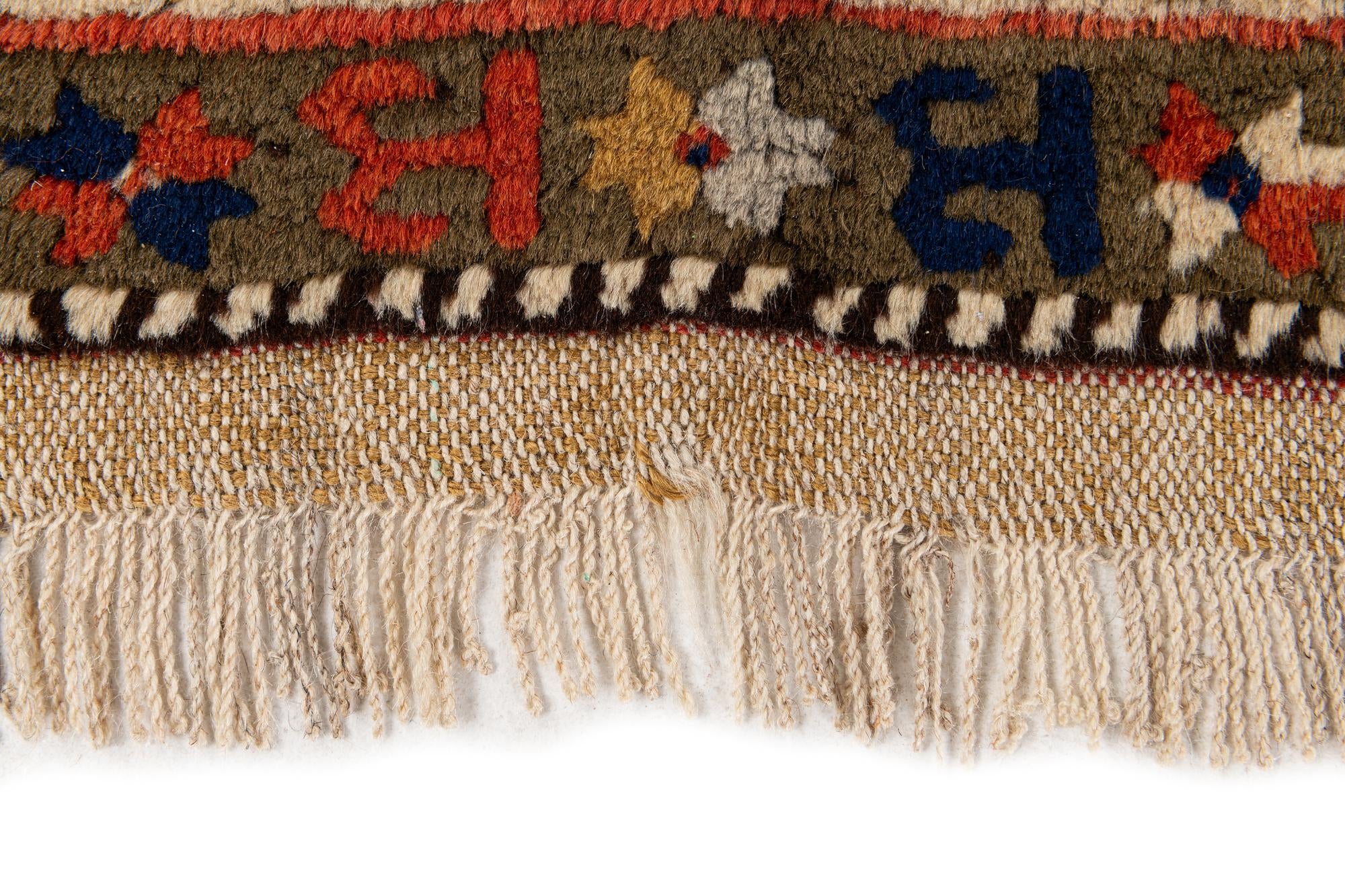 3' 6 x 5' 2 Hand Knotted Kars Wool Rug