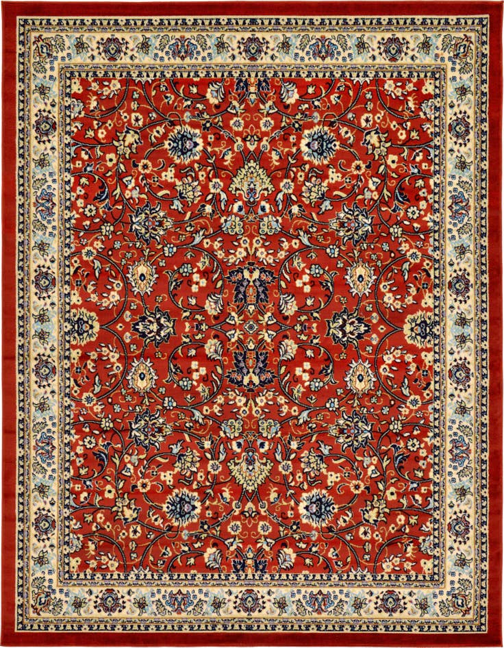 Detail image of 7' 10 x 10' Kashan Design Rug