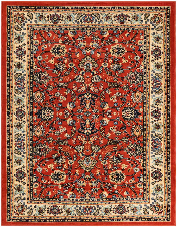 Detail image of 5' 3 x 8' Kashan Design Rug