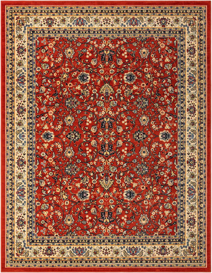Detail image of 10' x 13' Kashan Design Rug