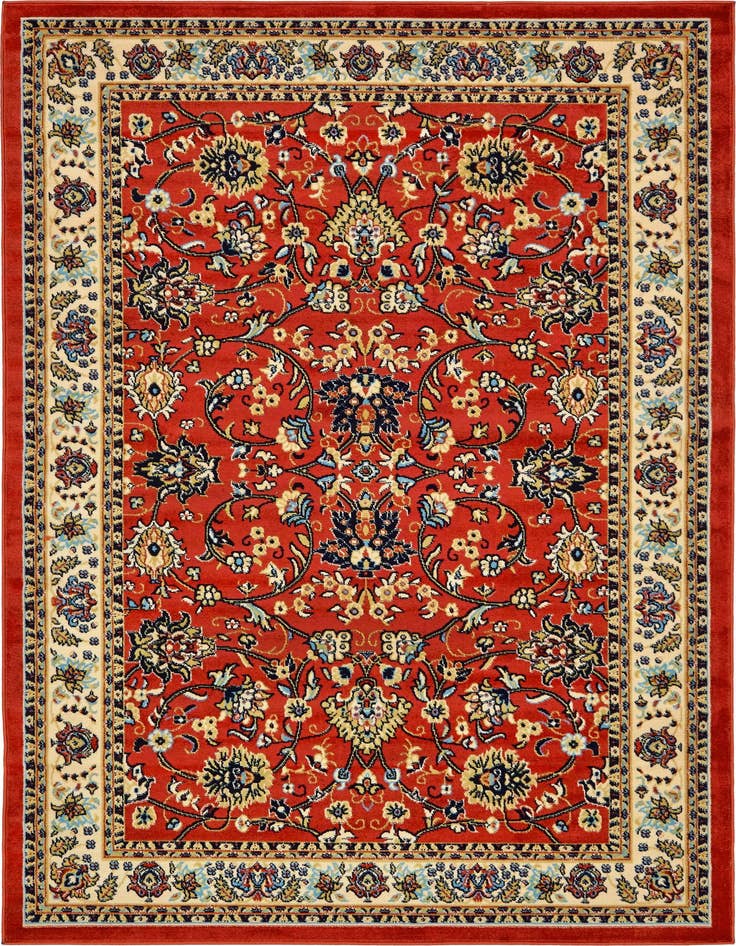 Detail image of 6' x 9' Kashan Design Rug