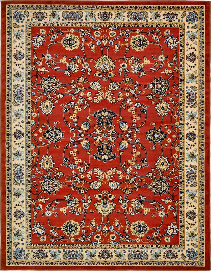 Detail image of 7' x 10' Kashan Design Rug