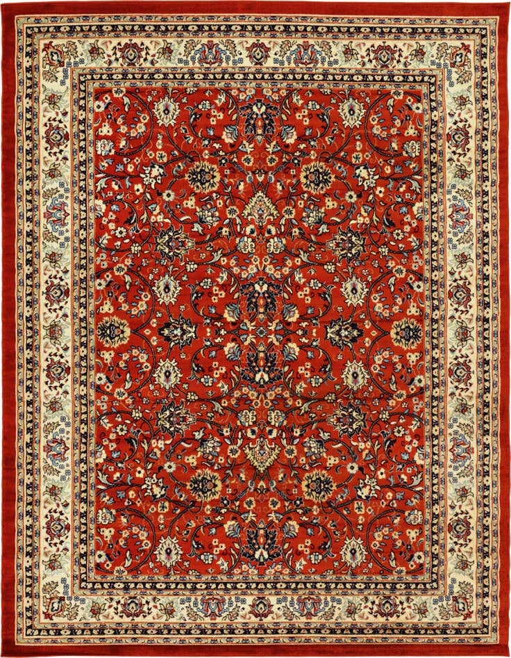 Detail image of 9' x 12' Kashan Design Rug