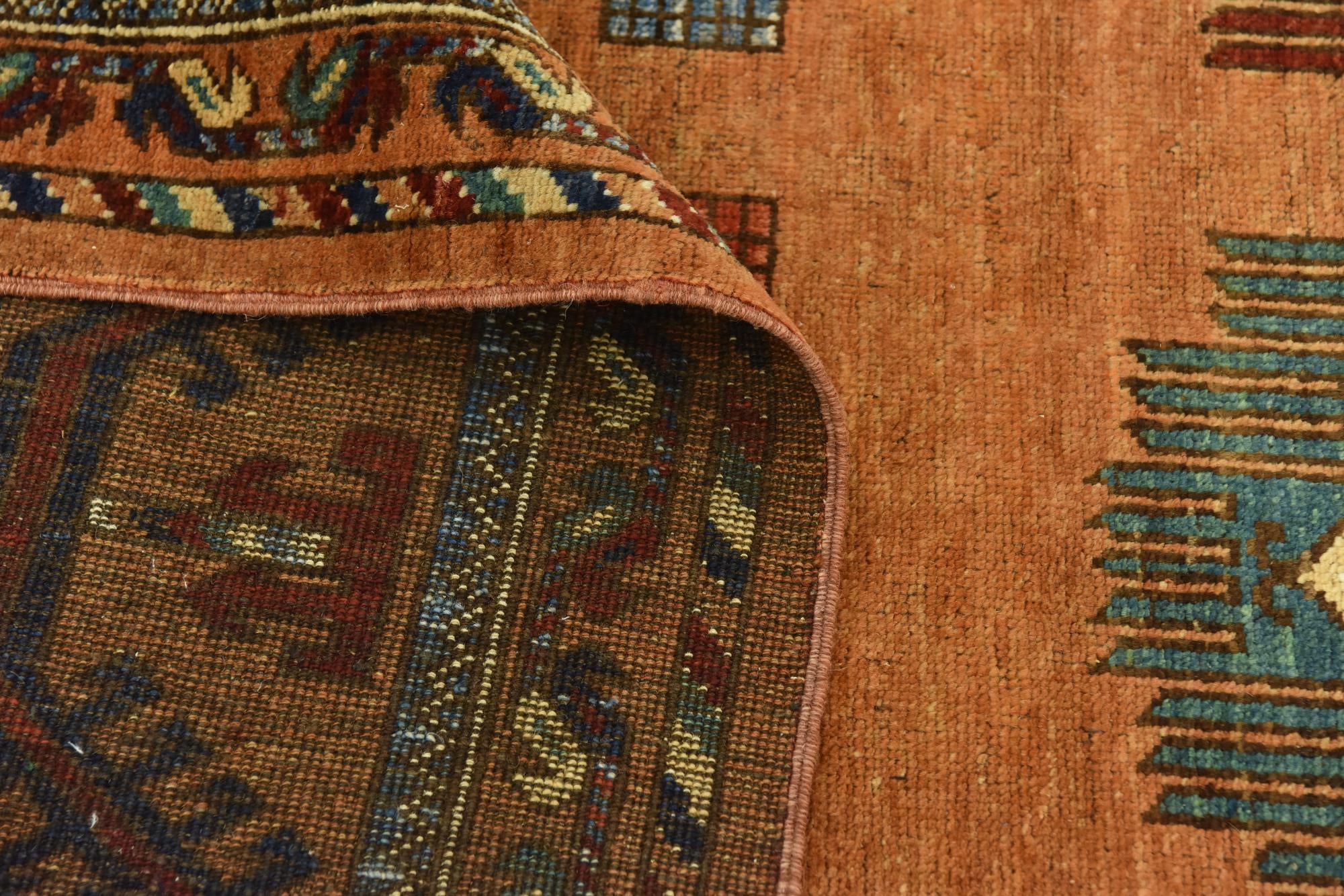 7' 2 x 9' 5 Hand Knotted Kazak Rug