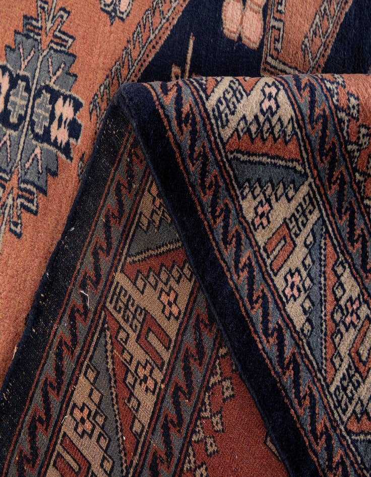 Detail image of 4' 3 x 5' 6  Hand Knotted Kazak Oriental Wool Rug