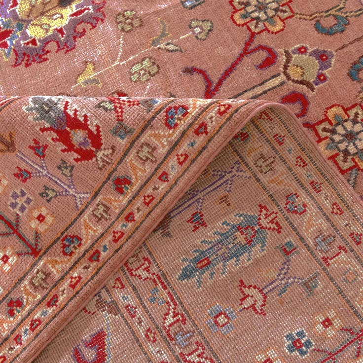Detail image of 6' 7 x 9' 9 Hand Knotted Kazak Rug