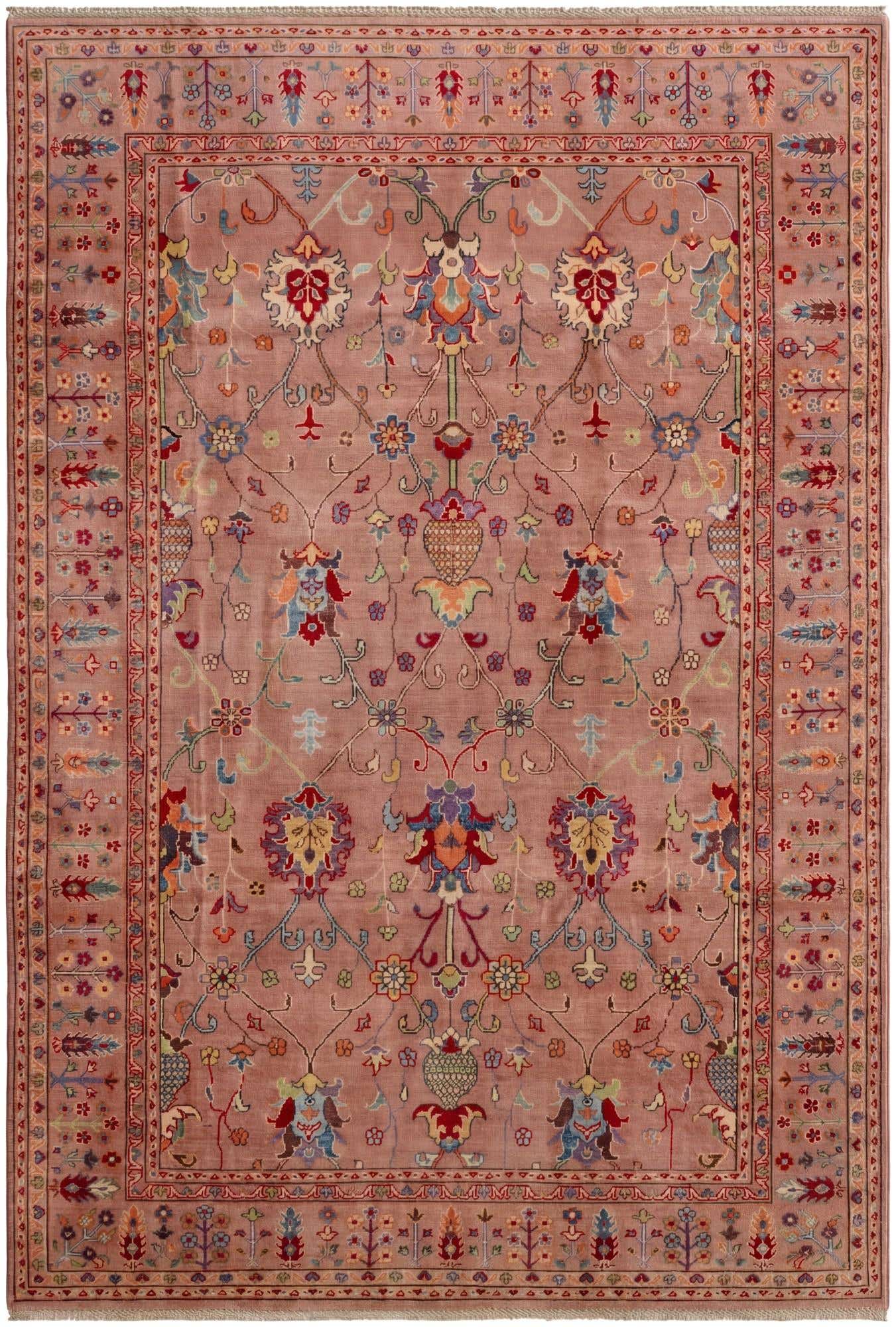 6' 7 x 9' 9 Hand Knotted Kazak Rug
